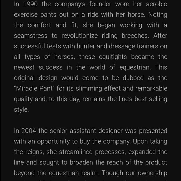 VINTAGE 90s black Equestrian Designs stretch bootcut riding pant S - Picture 10 of 10